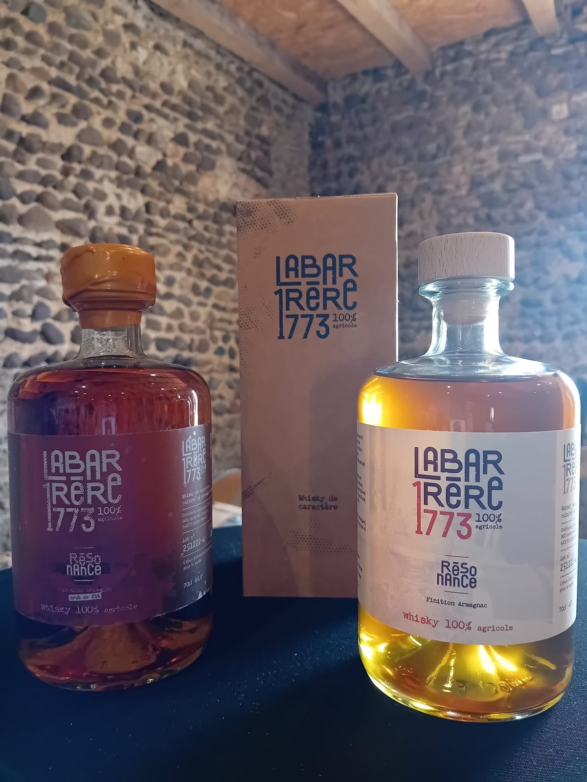 Labarrère 1773 présente sa gamme de whisky Résonance