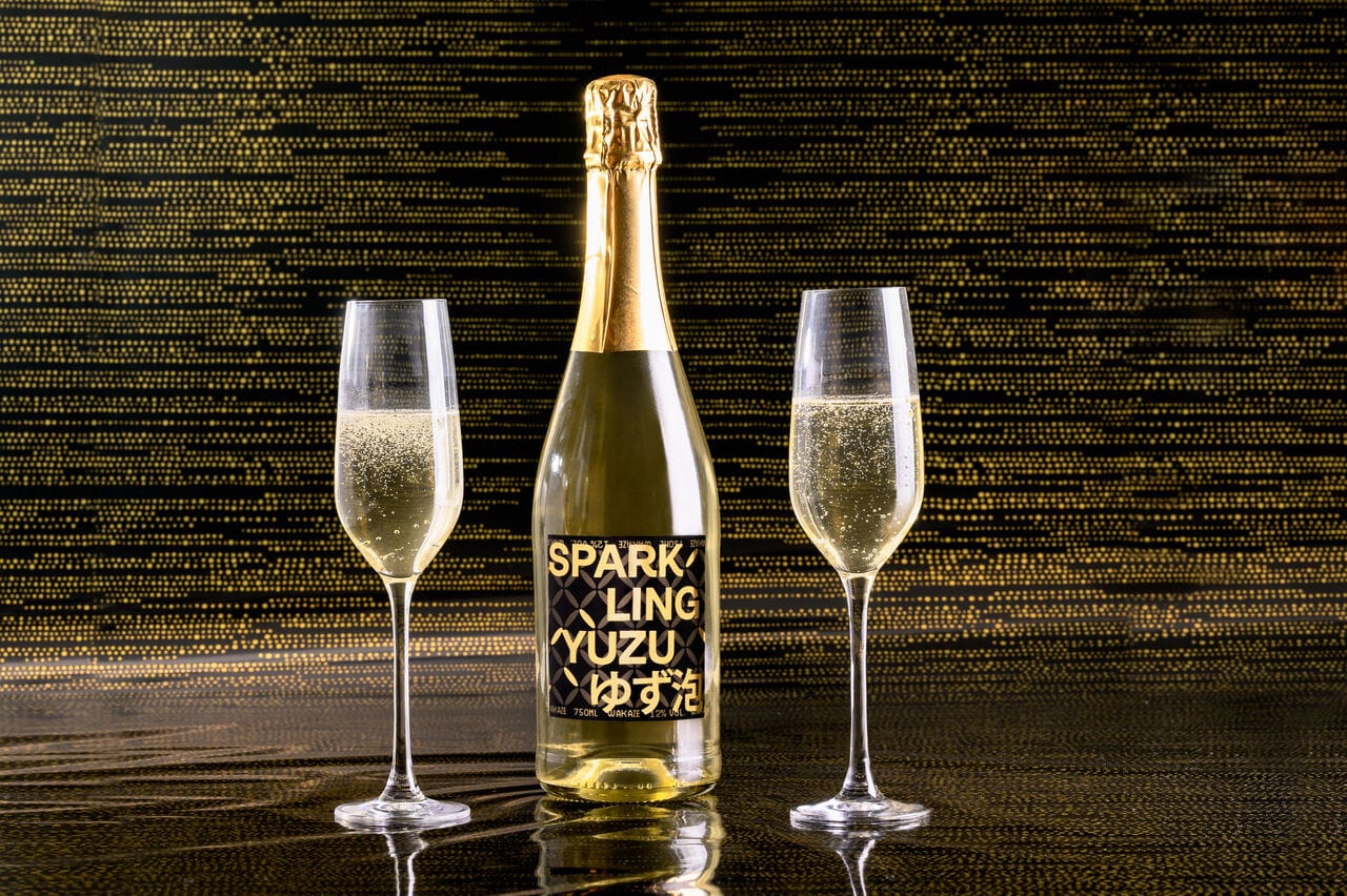 Le Sparkling Yuzu Wakaze, une autre façon de faire pétiller la nouvelle année !
