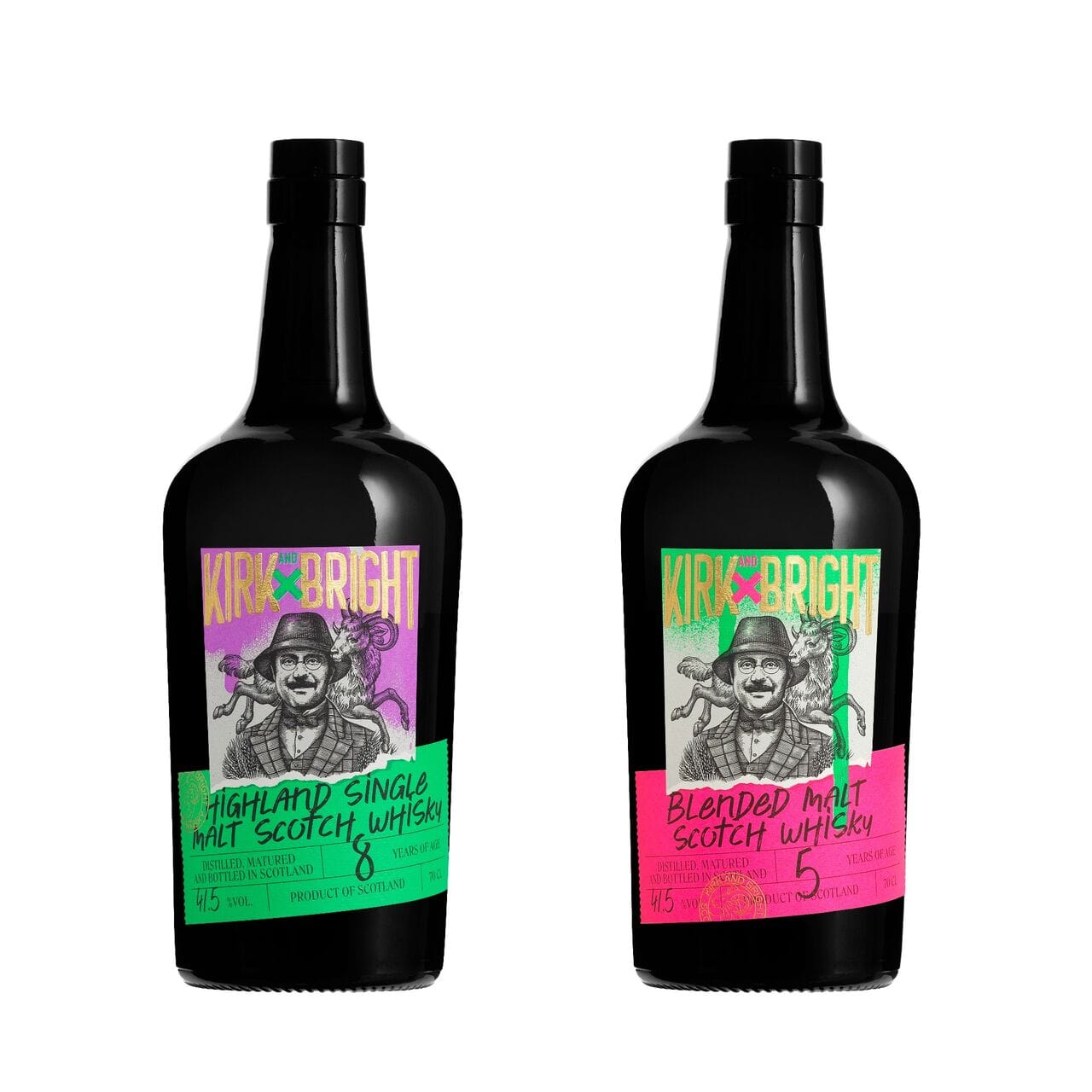 Kirk & Bright : une nouvelle marque de whisky aux accents punk