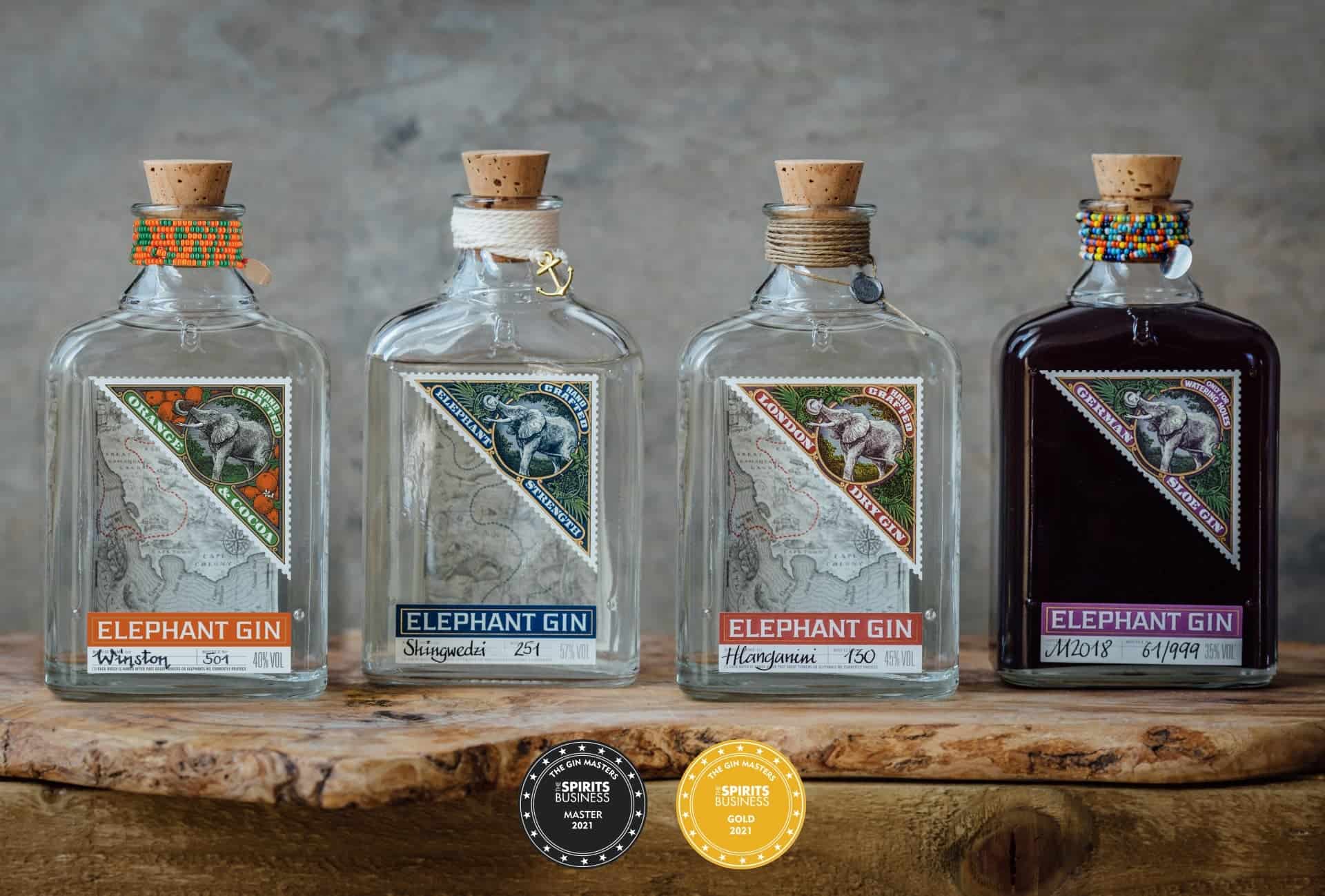 Elephant Gin opte pour une bouteille 15% plus légère