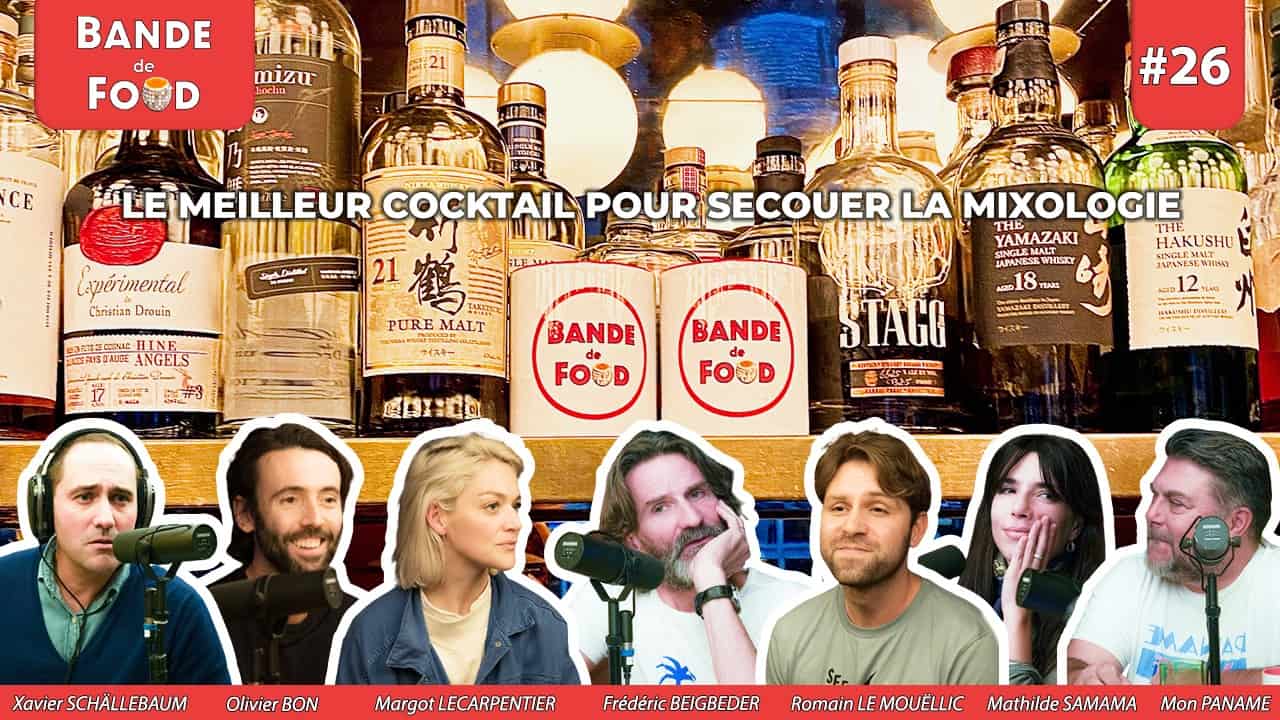 [Podcast] Bande de Food x Margot Lecarpentier, Frédéric Beigbeder, Olivier Bon et Romain Le Mouëllic