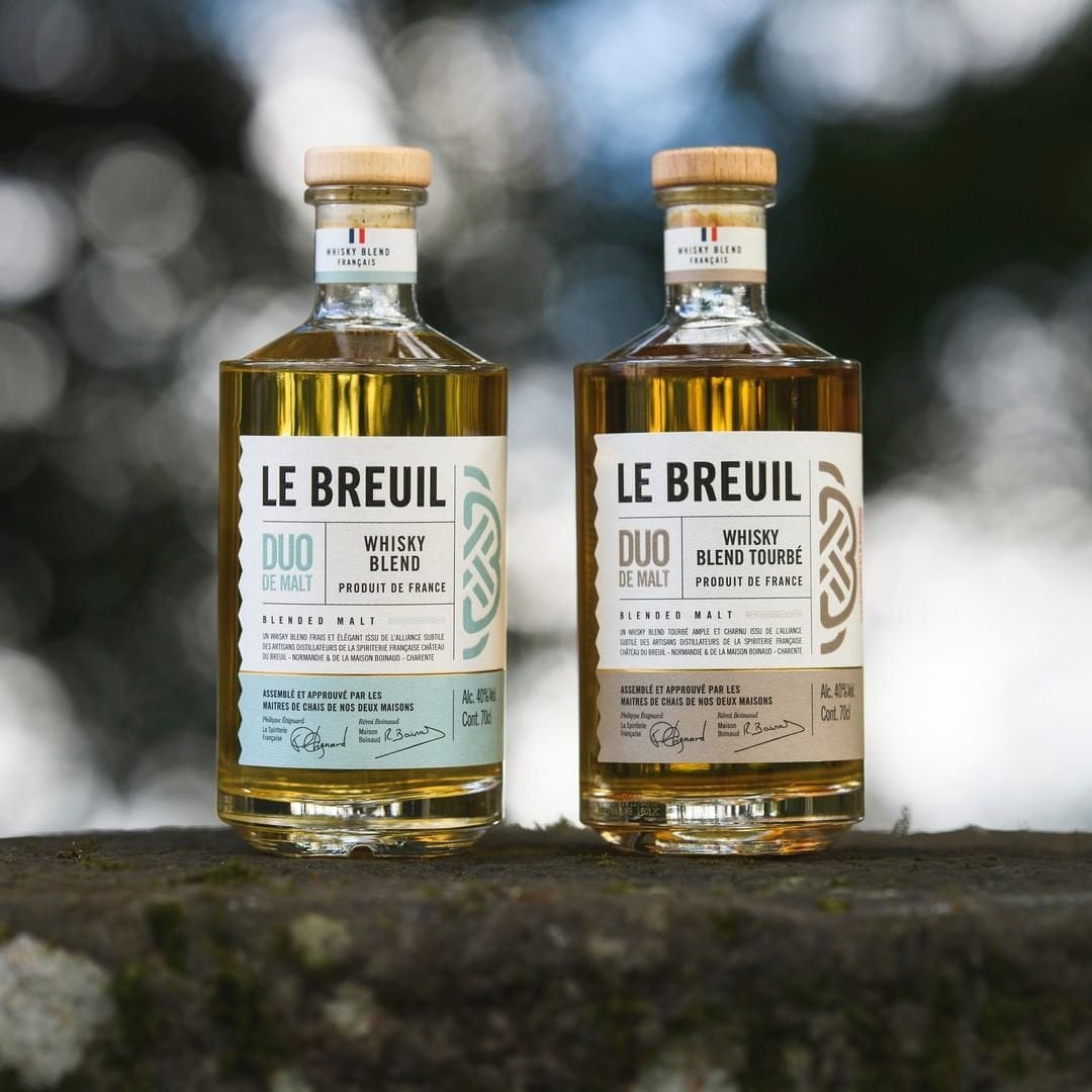 La Spiriterie Française et la Maison Boinaud lancent Whisky Le Breuil Blended Malt - Duo de Malt