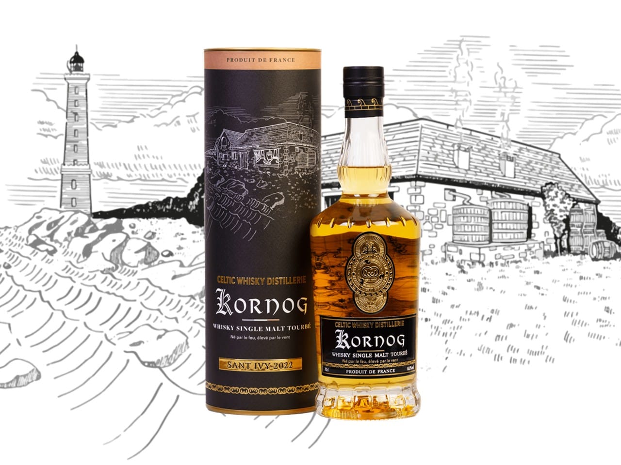 Celtic Whisky Distillerie dévoile sa nouvelle édition limitée : Kornog Sant Ivy 2022