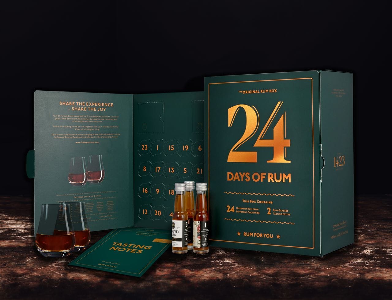 Bruant Distribution : Edition 2022 du Calendrier de l'avent du rhum "24 days of rum"