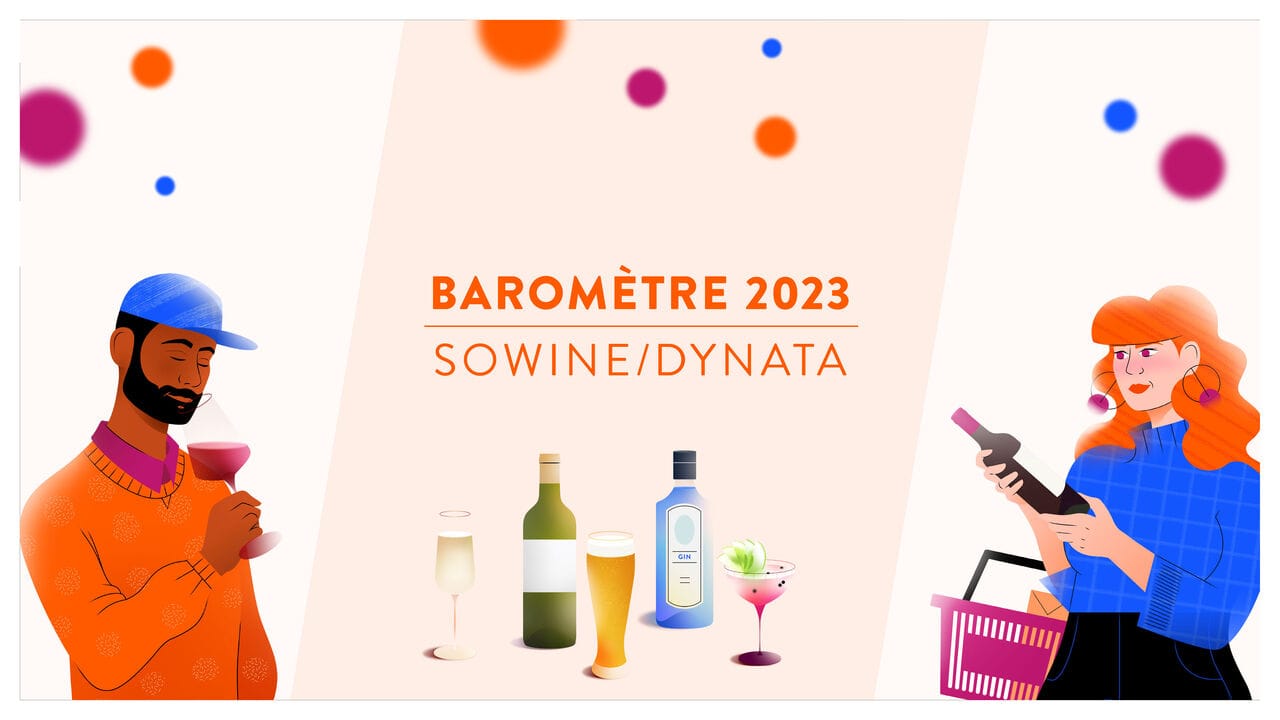 Baromètre SOWINE/DYNATA 2023 - Décryptage des tendances de consommation dans l’univers du vin et des spiritueux en 2023