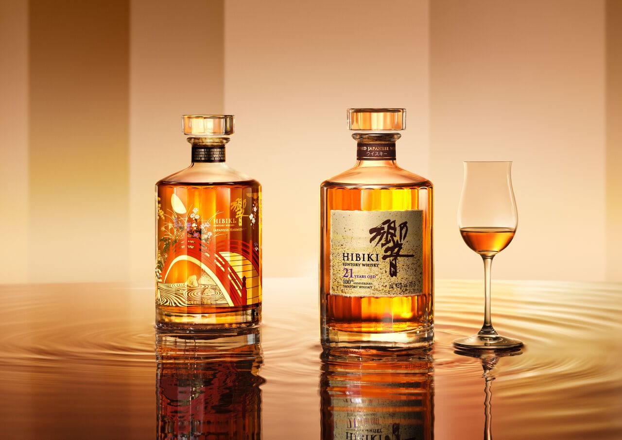 Maison Suntory lance une édition limitée du whisky Hibiki 21 ans d'âge et un nouvel habillage pour Hibiki Japanese Harmony