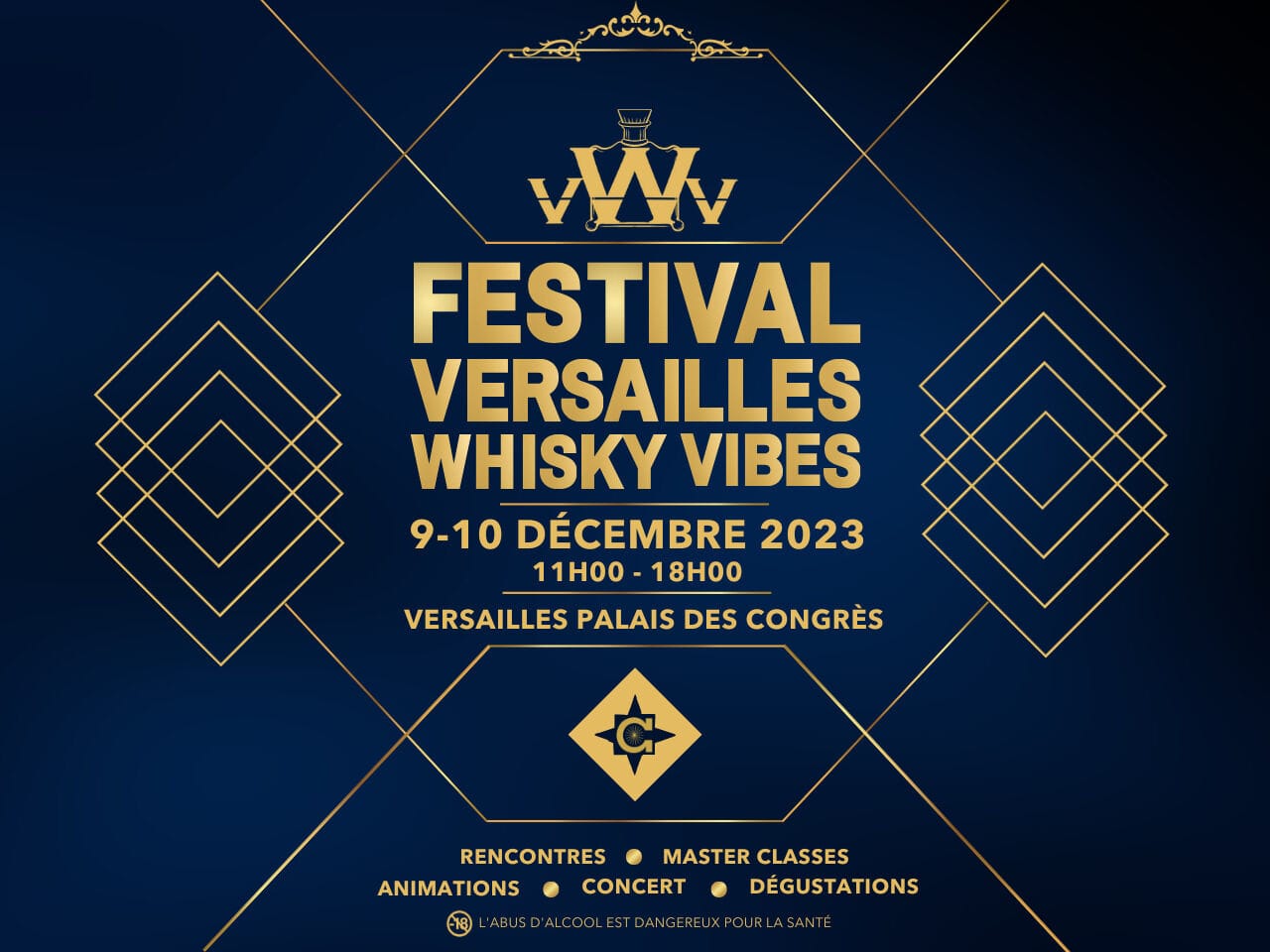 Festival Versailles Whisky Vibes, RDV les 9 et 10 décembre