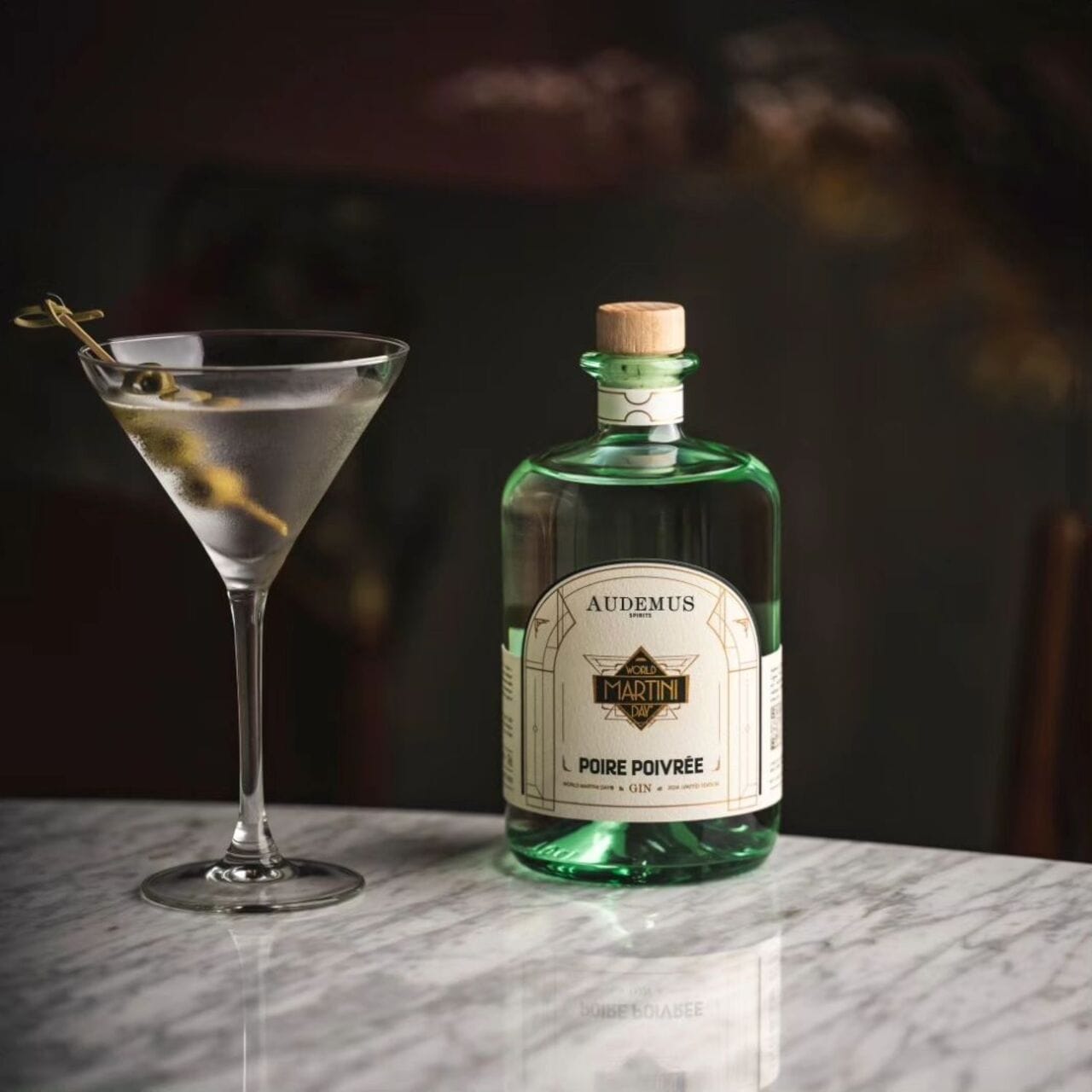 Audemus Spirits dévoile un gin en édition limitée pour le World Martini Day