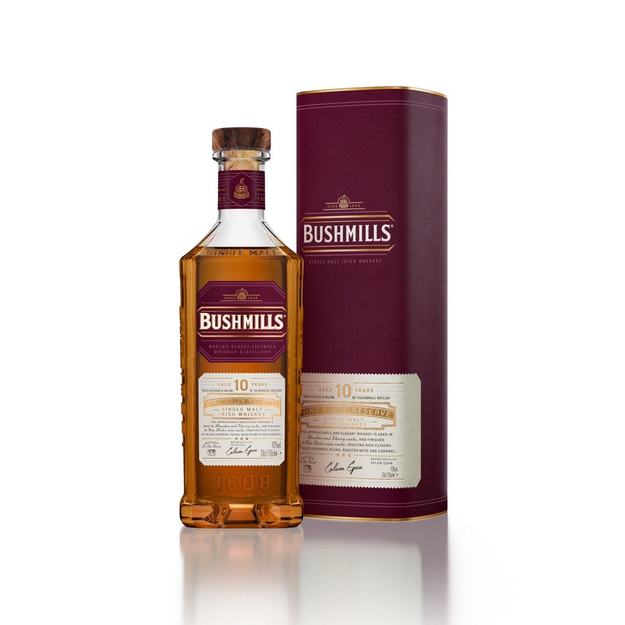 Bushmills présente son whiskey 10 ans Vino Dulce Reserve