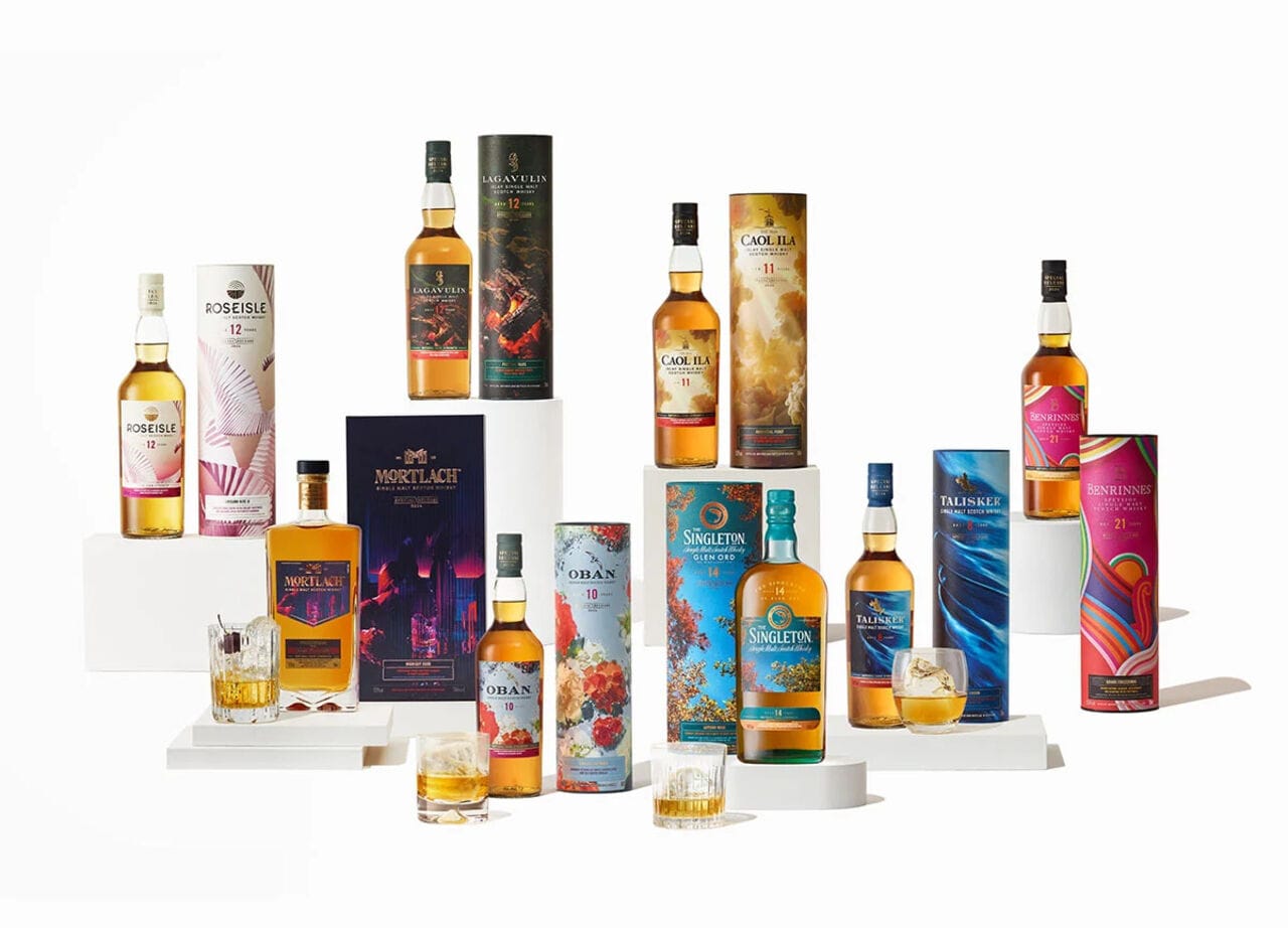 Diageo dévoile la "Spirited XChange deuxième édition", la collection de single malts Special Releases 2024