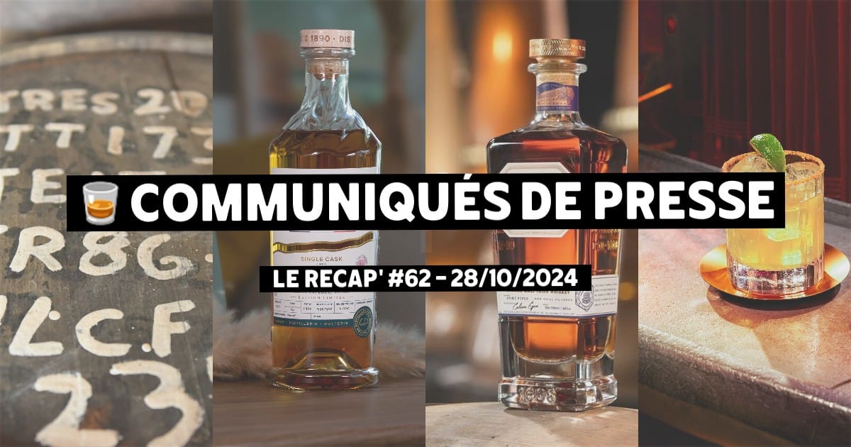 Communiqués de Presse Spiritueux - Le récap #62