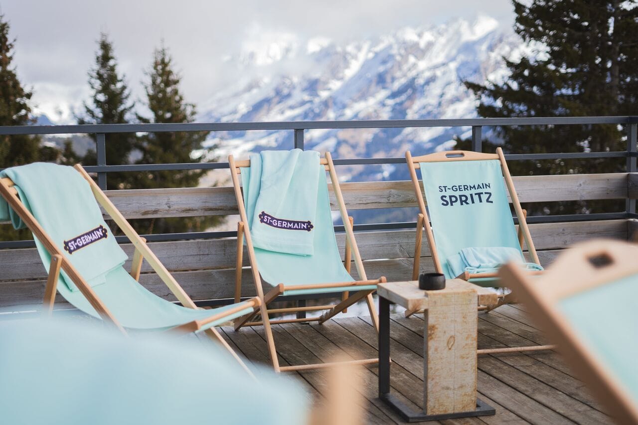 La liqueur St-Germain s’invite dans les plus belles stations des Alpes