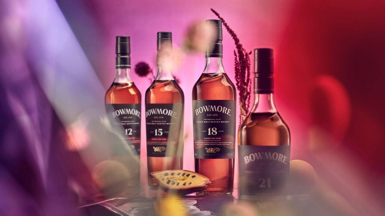 Bowmore lance une nouvelle collection exclusive de whiskies Sherry Oak