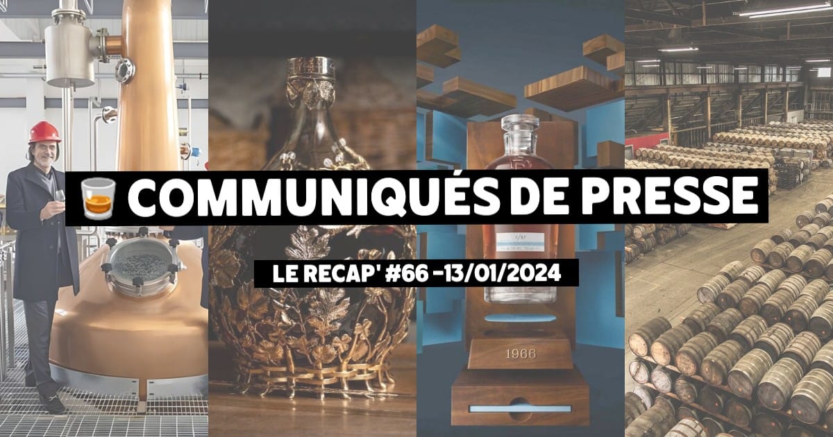 Communiqués de Presse Spiritueux - Le récap #66