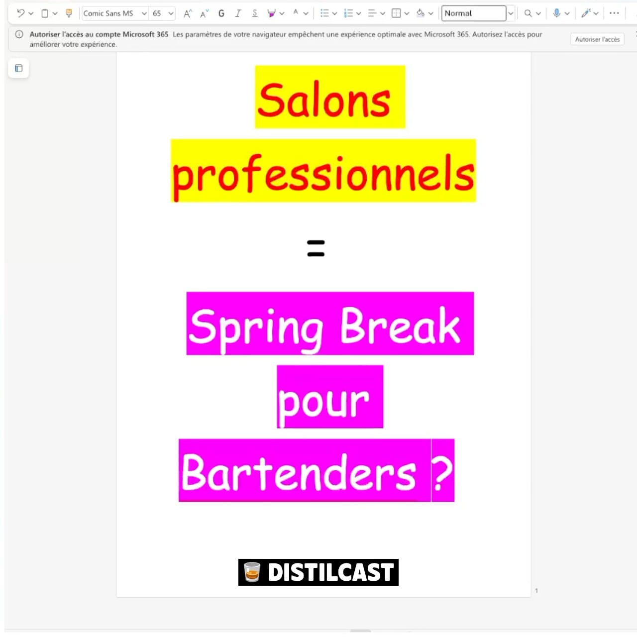 Salons professionnels cocktails et spiritueux : spring break pour bartenders ou investissement stratégique ?