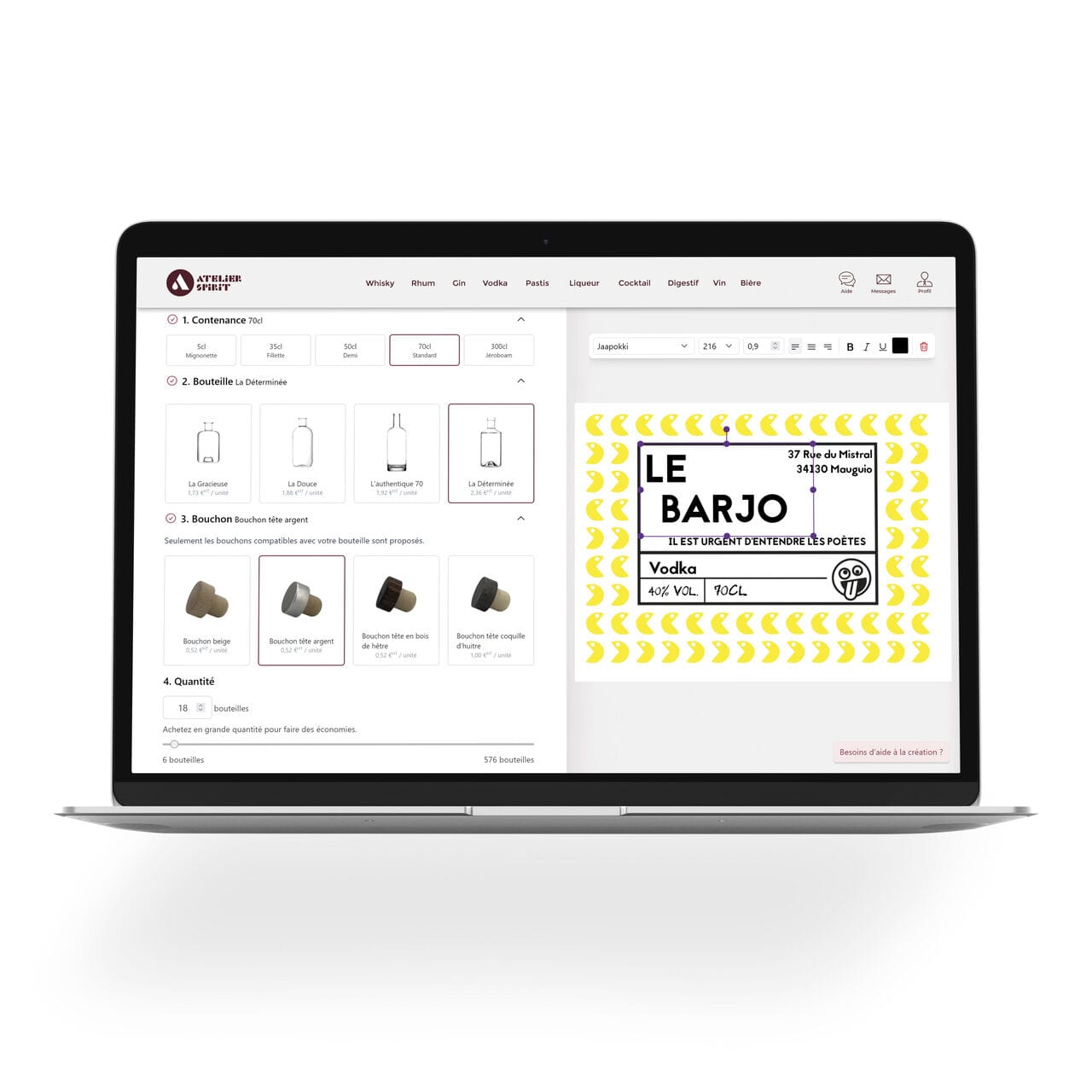 Atelier Spirit lance la première plateforme de création de boissons sur-mesure pour les professionnels du CHR