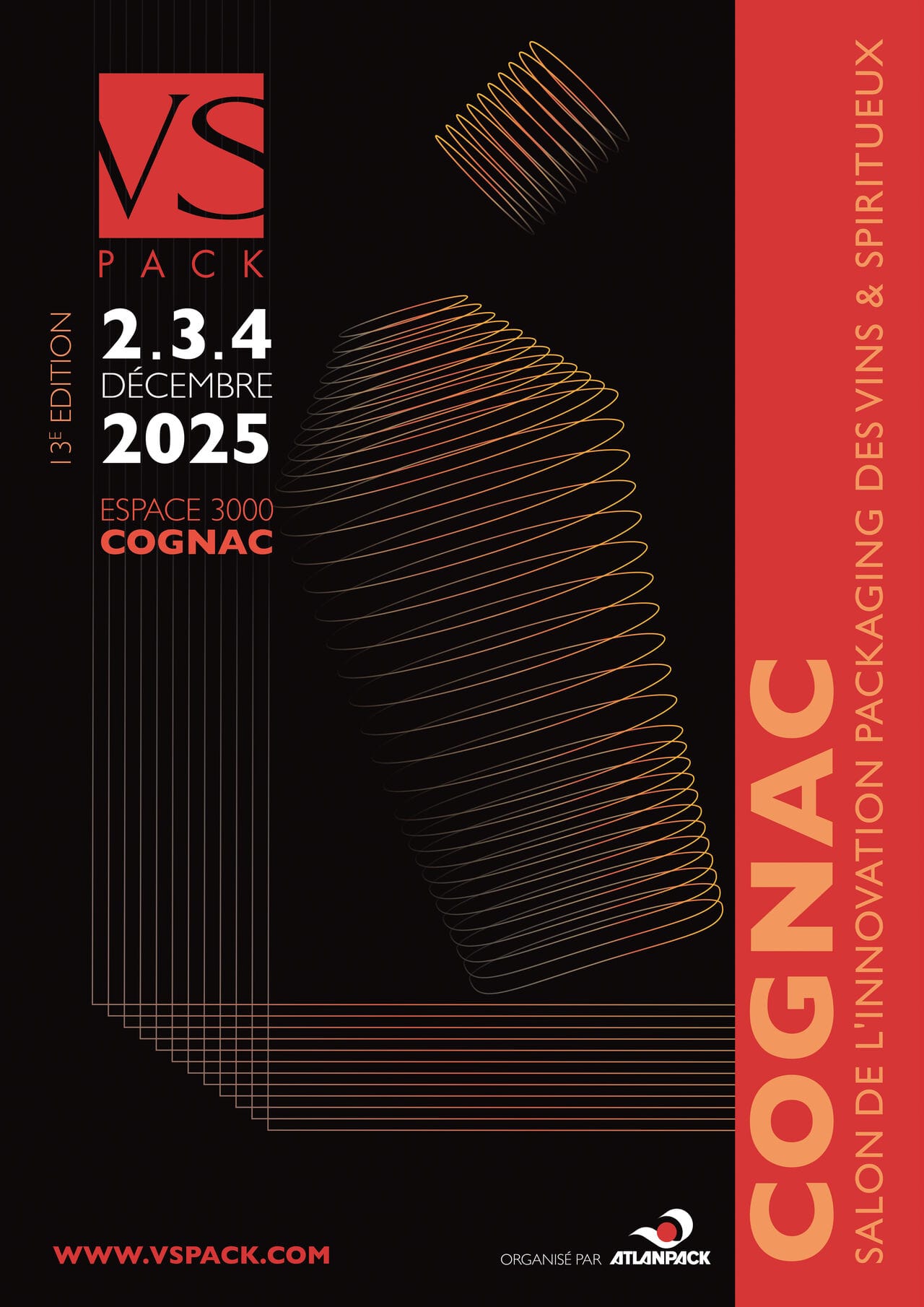VS PACK 2025 rassemble la filière mondiale du packaging premium à Cognac du 2 au 4 décembre