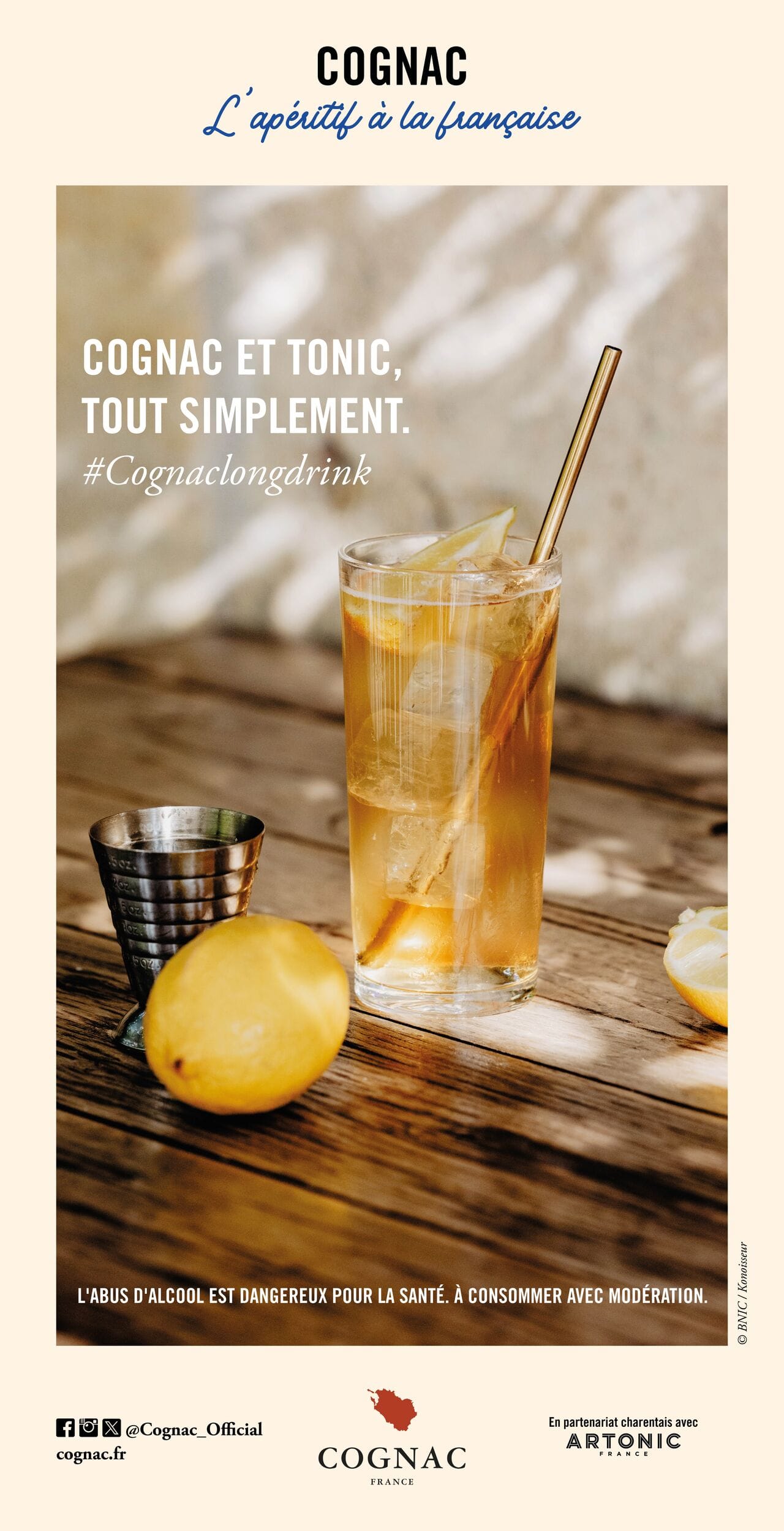 Le Cognac investit le Grand Tasting avec un bar 100% long drink pour célébrer les 20 ans de l'événement