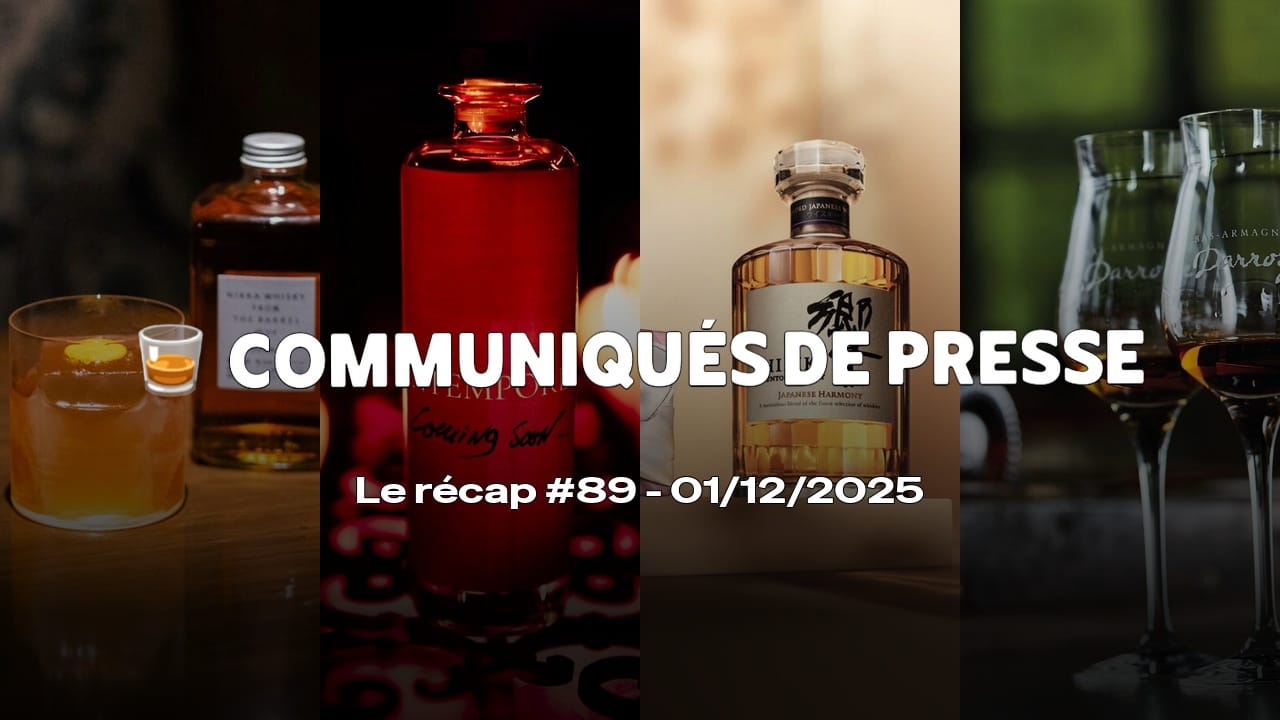 Communiqués de Presse Spiritueux - Le récap #89