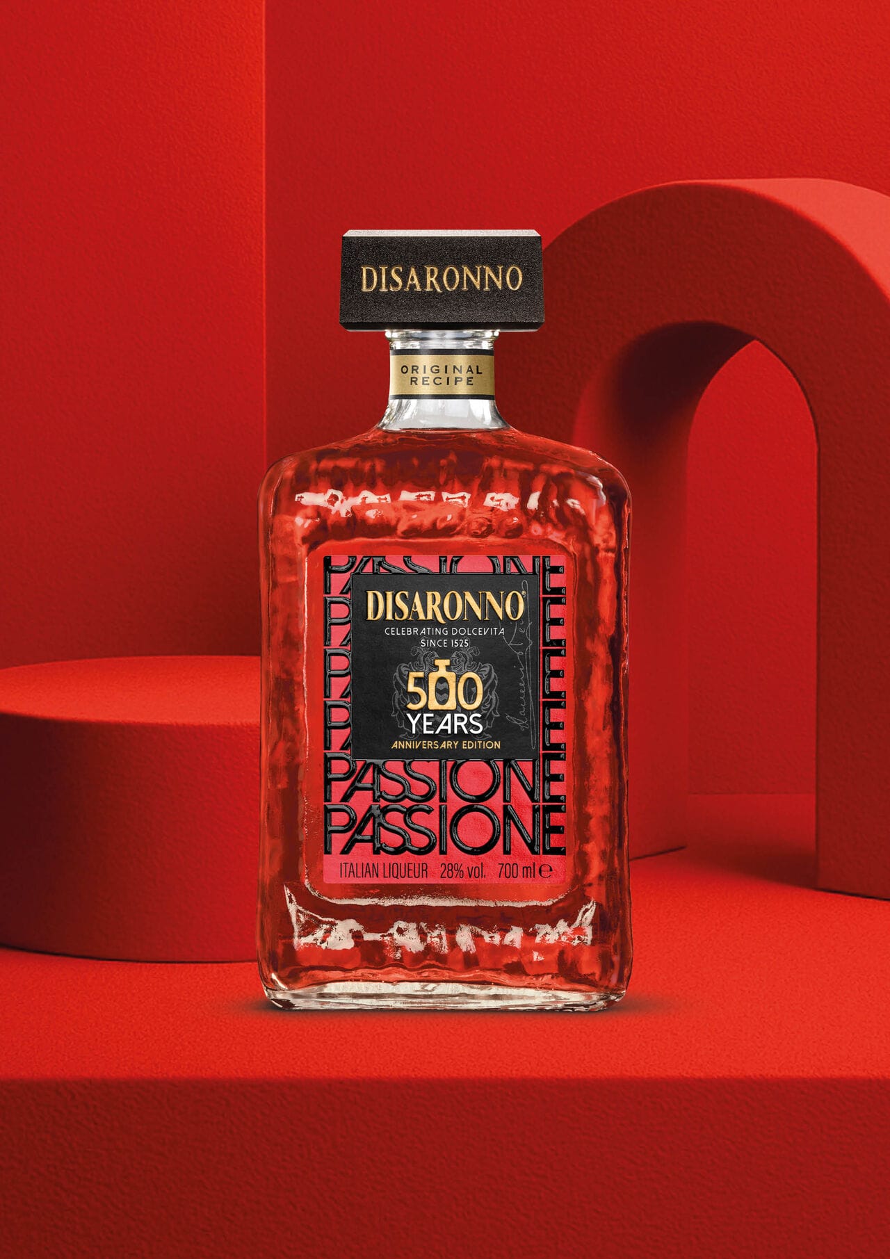 Disaronno célèbre ses 500 ans avec une édition limitée baptisée Passione