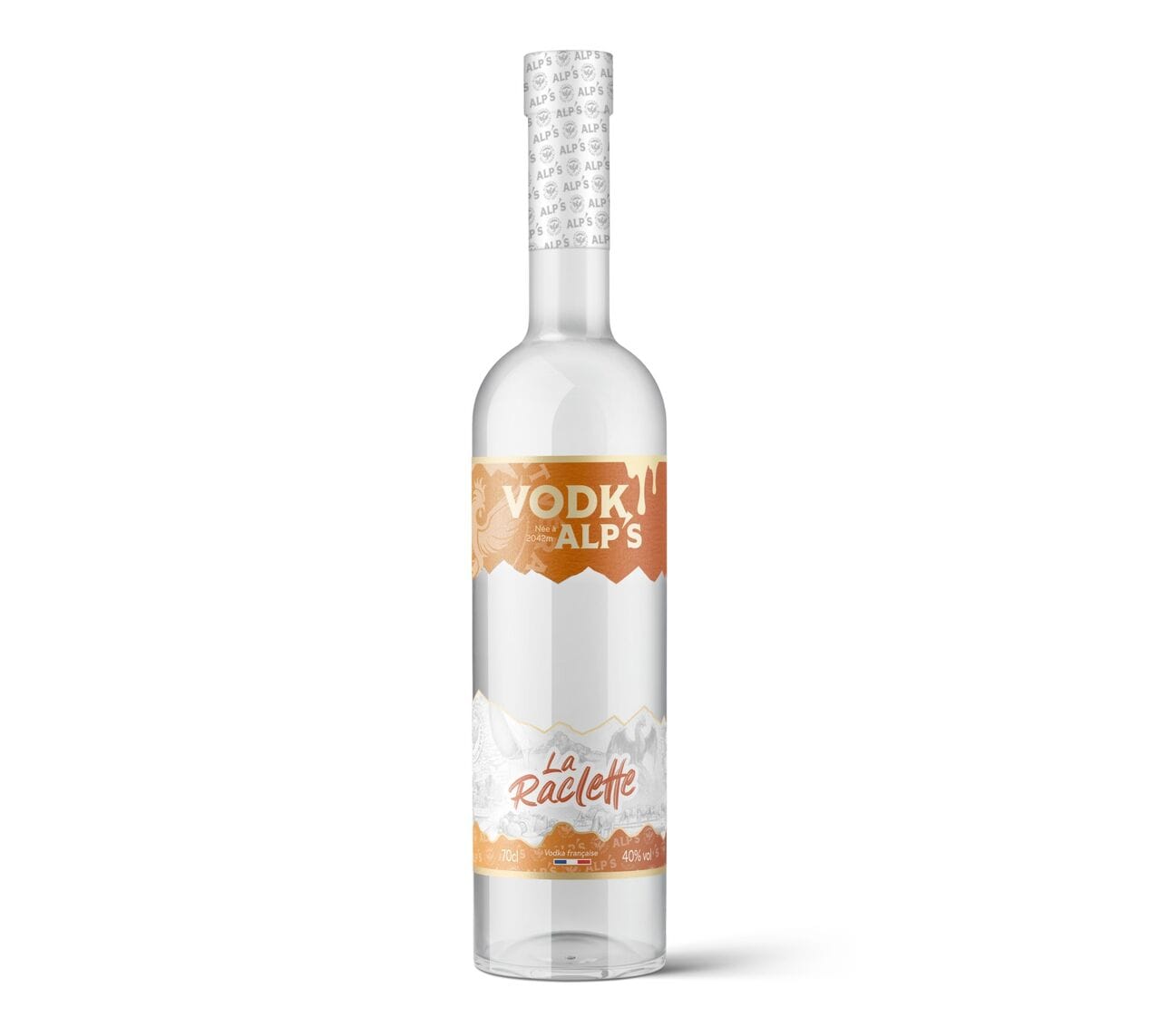 La Distillerie Saint-Véran lance Vodkalp's Raclette, une vodka fumée au fromage