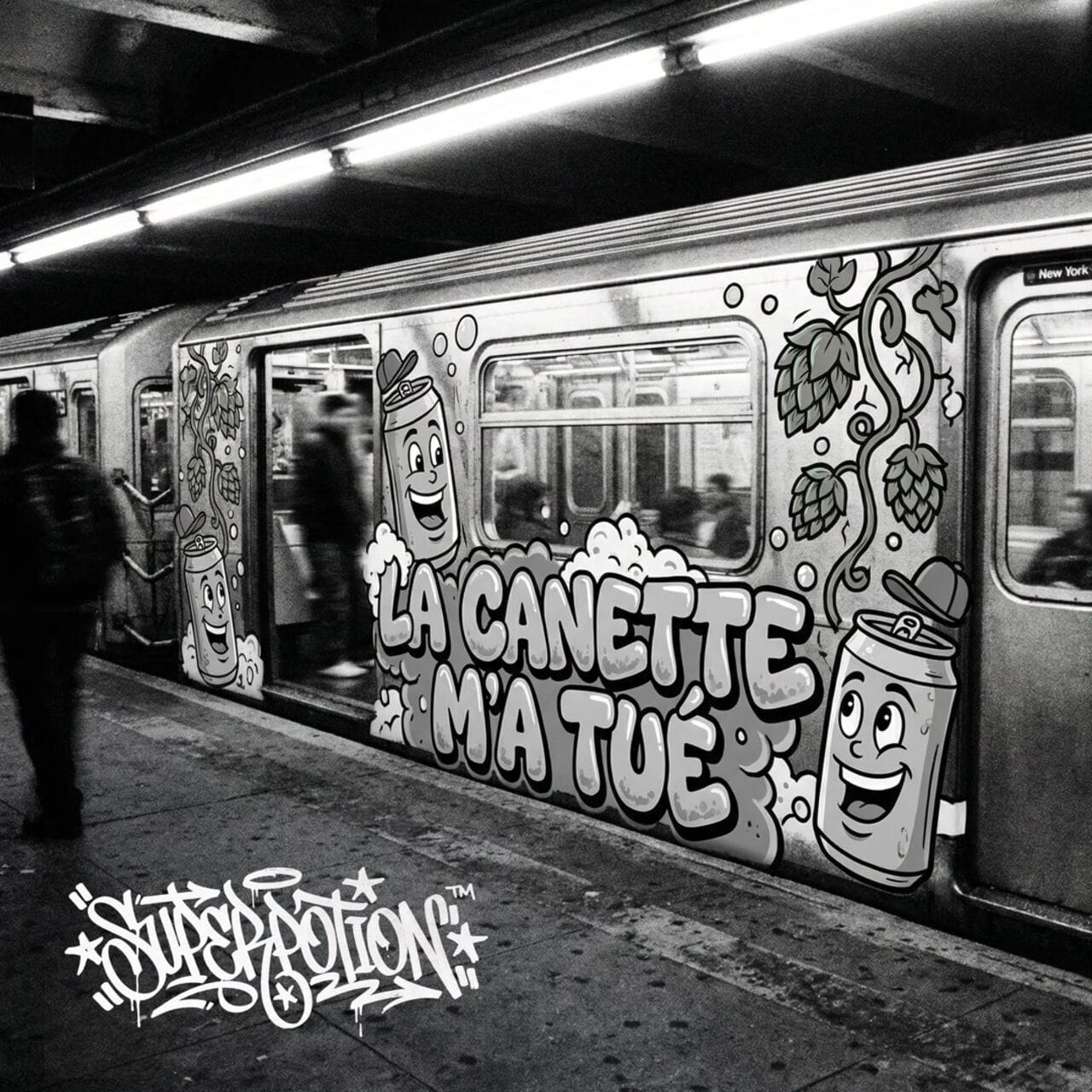 Superpotion transforme son podcast boisson en EP de rap