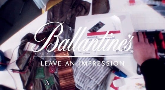 Ballantine's : tshirt OS, le t-shirt connecté