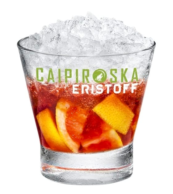 Eristoff : Caïpiroska et long drink Blood Orange