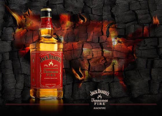 Jack Daniel's Tennessee Fire : Old n°7 & cannelle