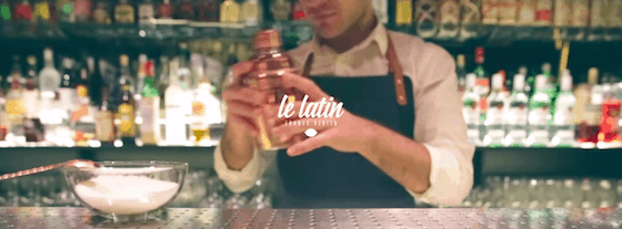 Bacardi : Cocktail Le Latin par Franck Dedieu