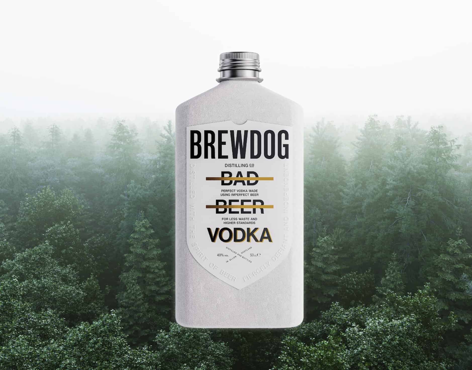 Brewdog Bad Beer Vodka : la vodka à base de bières périmées