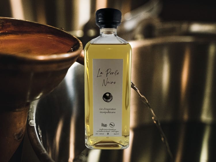 La Perle Noire : Gin d'inspiration montpelliéraine
