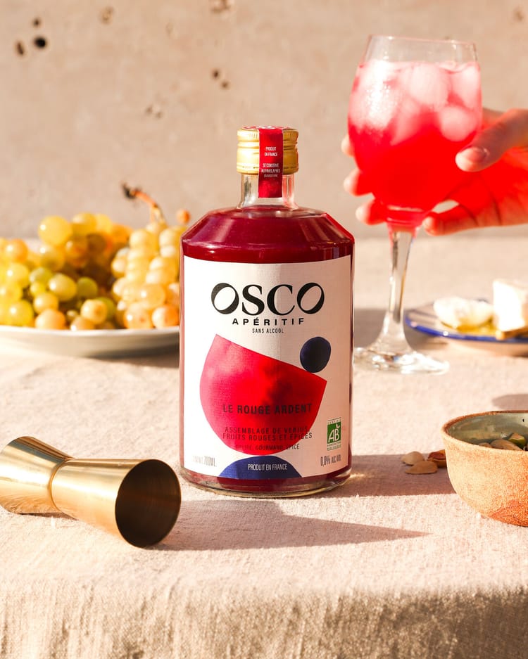 OSCO lance son nouvel apéritif, le Rouge Ardent !
