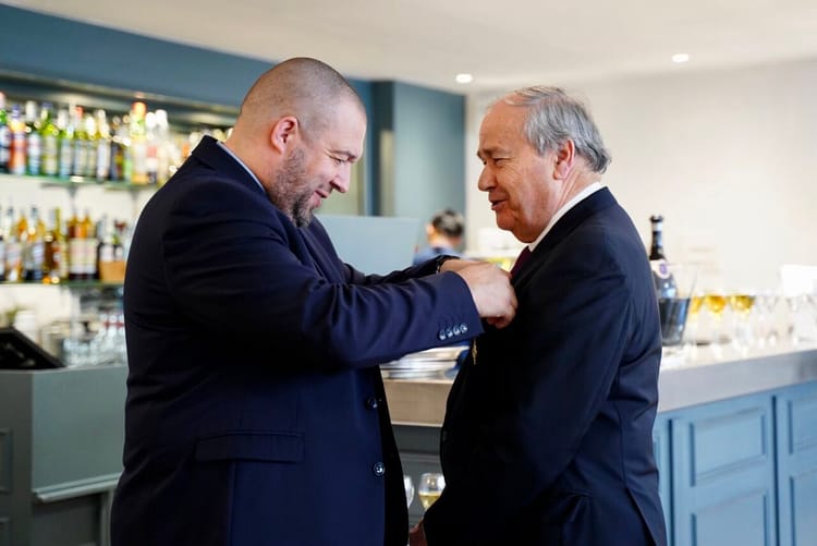 Jean-Pierre Cointreau est promu au rang d’officier de l’ordre national du Mérite agricole