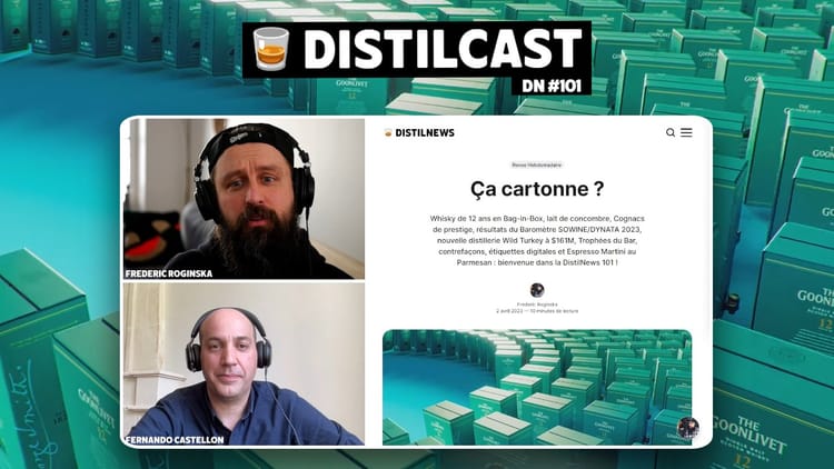 Cocktail au parmesan, whisky en cubi et Trophées du Bar - Avec Fernando Castellon