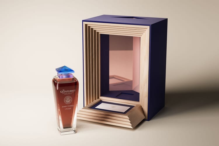 James Turrell, The Glenturret et Lalique collaborent à la création d’une carafe à whisky en édition limitée