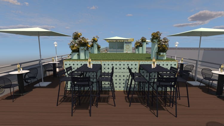 St-Germain prend ses quartiers d’été sur le rooftop Molitor !