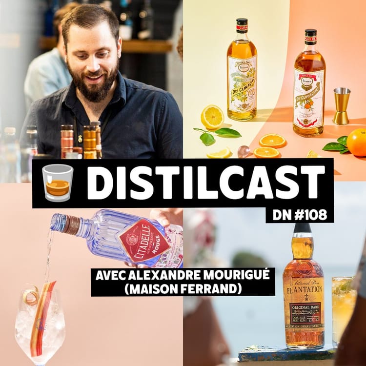 Gin rouge incolore, whisky réduit à l'air et margaritas au yuzu - avec A. Mourigué (Maison Ferrand)