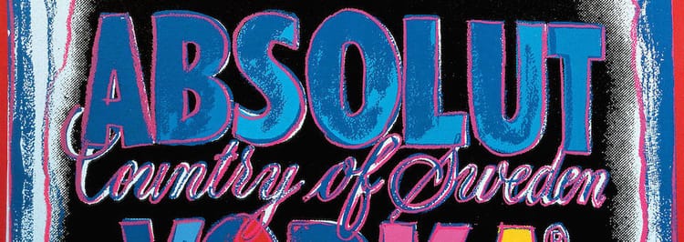 Absolut : nouvelle édition limitée Absolut Warhol