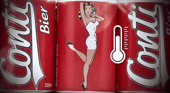 Conti Bier : Pin-Up