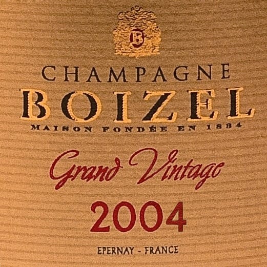 Boizel : Grand Vintage 2004