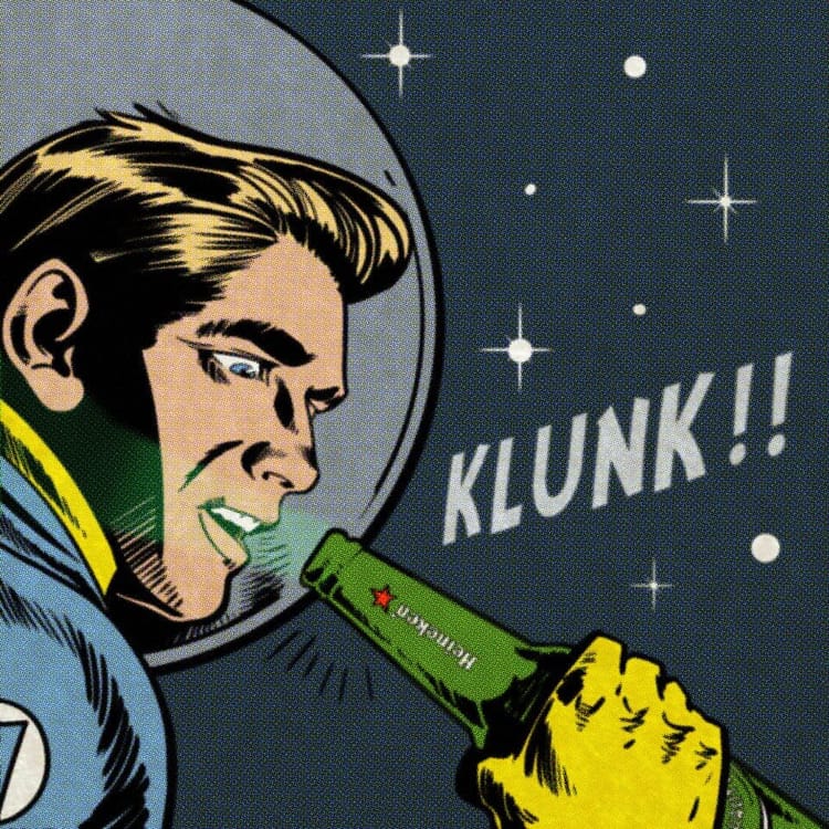 Heineken et la Lune, 43 ans plus tard