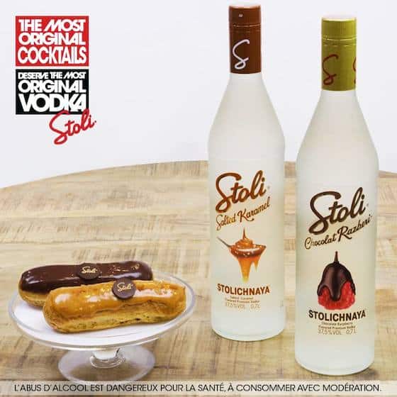 Stoli : Chocolat Razberi et Salted Karamel