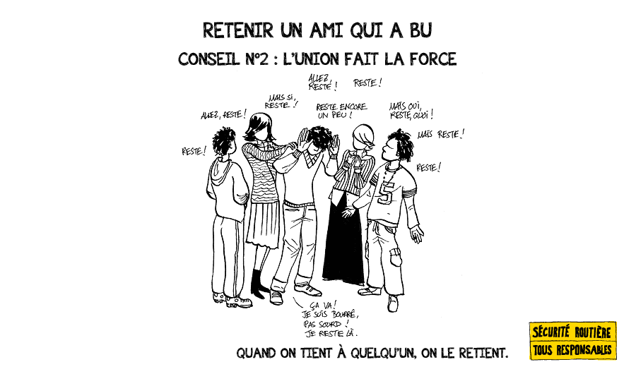 10 conseils pour retenir un ami qui a bu