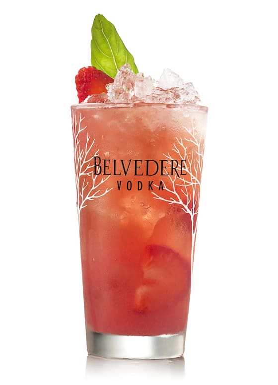 Belvedere Bloody Mary feat Strawberry Soup